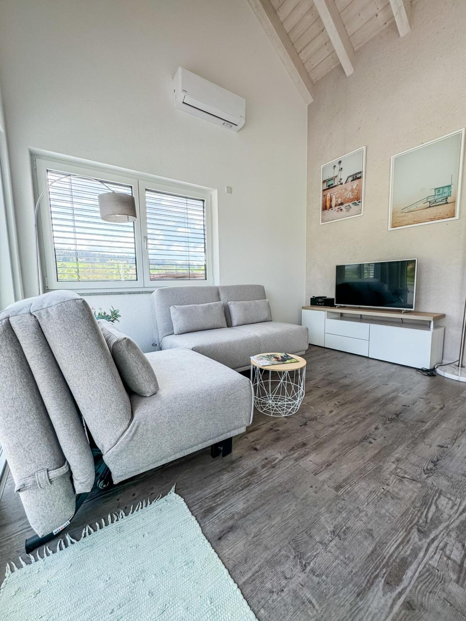 Wunderschoene Helle Wohnung Mit Grosser Dachterrasse Gottmadingen Exterior foto