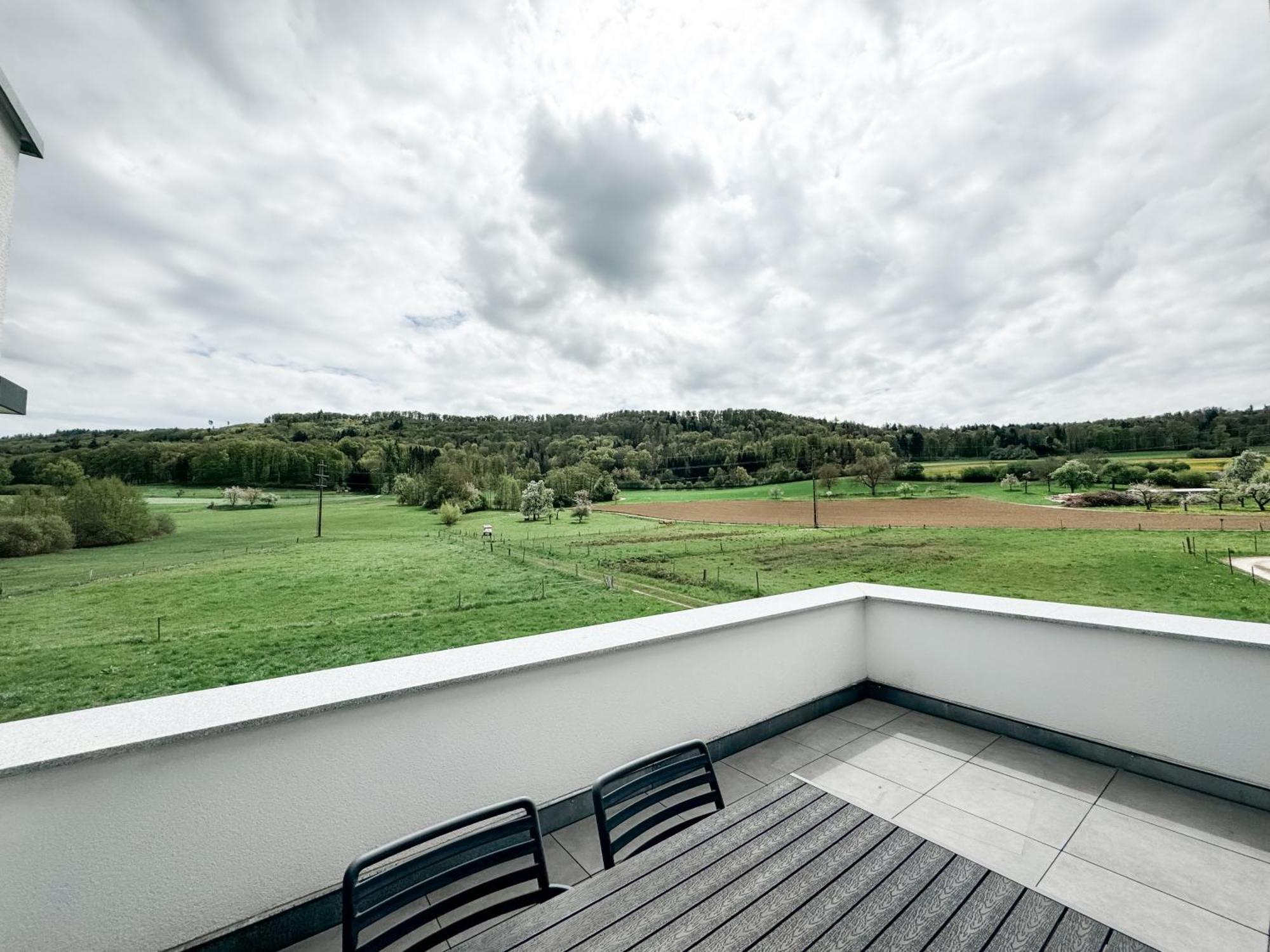 Wunderschoene Helle Wohnung Mit Grosser Dachterrasse Gottmadingen Exterior foto